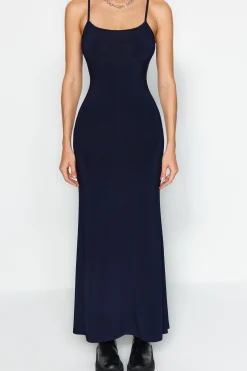 Trendyol Vestido tubo de punto largo^Mujer Vestidos Y Monos