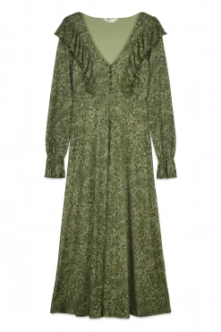 Springfield Vestido verde estampado^Mujer Vestidos Y Monos