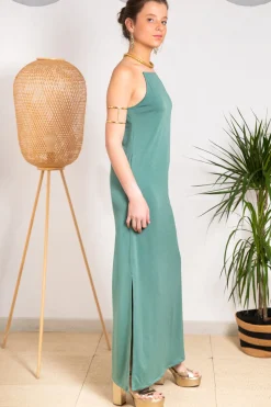 Cul Sac Vestido Viena Musgo^Mujer Vestidos Y Monos