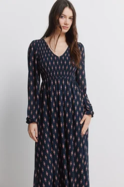 Springfield Vestido volante escote^Mujer Vestidos Y Monos