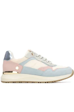 XTI Zapatilla cordones detalle metalizado^Mujer Zapatillas Deportivas