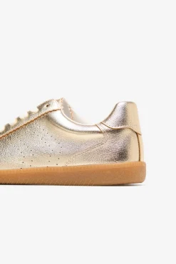 Cortefiel Zapatilla dorada^Mujer Zapatillas Deportivas