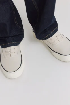 Springfield Zapatilla lona blanca^Hombre Zapatillas Deportivas