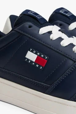 Tommy Jeans Zapatilla marino con bandera^Hombre Zapatillas Deportivas