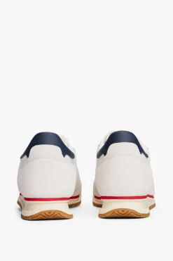 Tommy Jeans Zapatilla blanca con detalles en y rojo^Mujer Zapatillas Deportivas