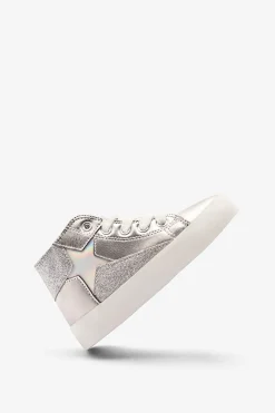 Conguitos Zapatillas Altas con Estrella^Niños Zapatos