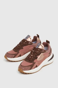 Pepe Jeans Zapatillas bajas con cuero^Mujer Zapatillas Deportivas