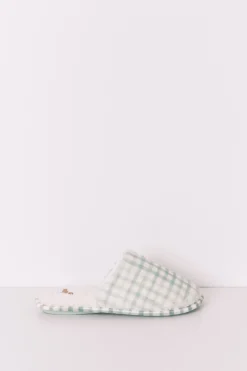 Women'secret Zapatillas casa borreguito cuadros s^Mujer Zapatillas De Casa