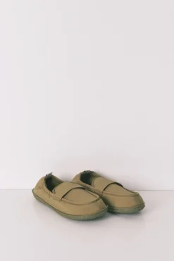 Women'secret Zapatillas casa mocas&iacute;n verde^Mujer Zapatillas De Casa