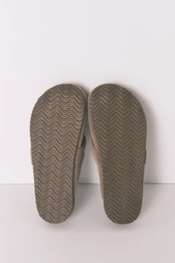 Women'secret Zapatillas casa tipo zueco marr&oacute;n^Mujer Zapatillas De Casa