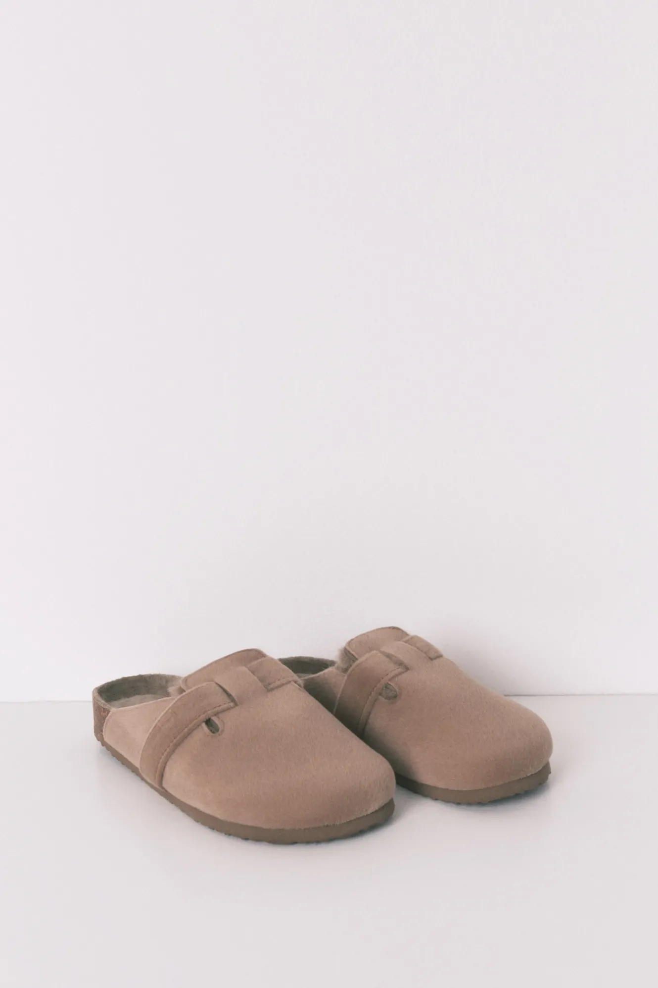 Women'secret Zapatillas casa tipo zueco marr&oacute;n^Mujer Zapatillas De Casa