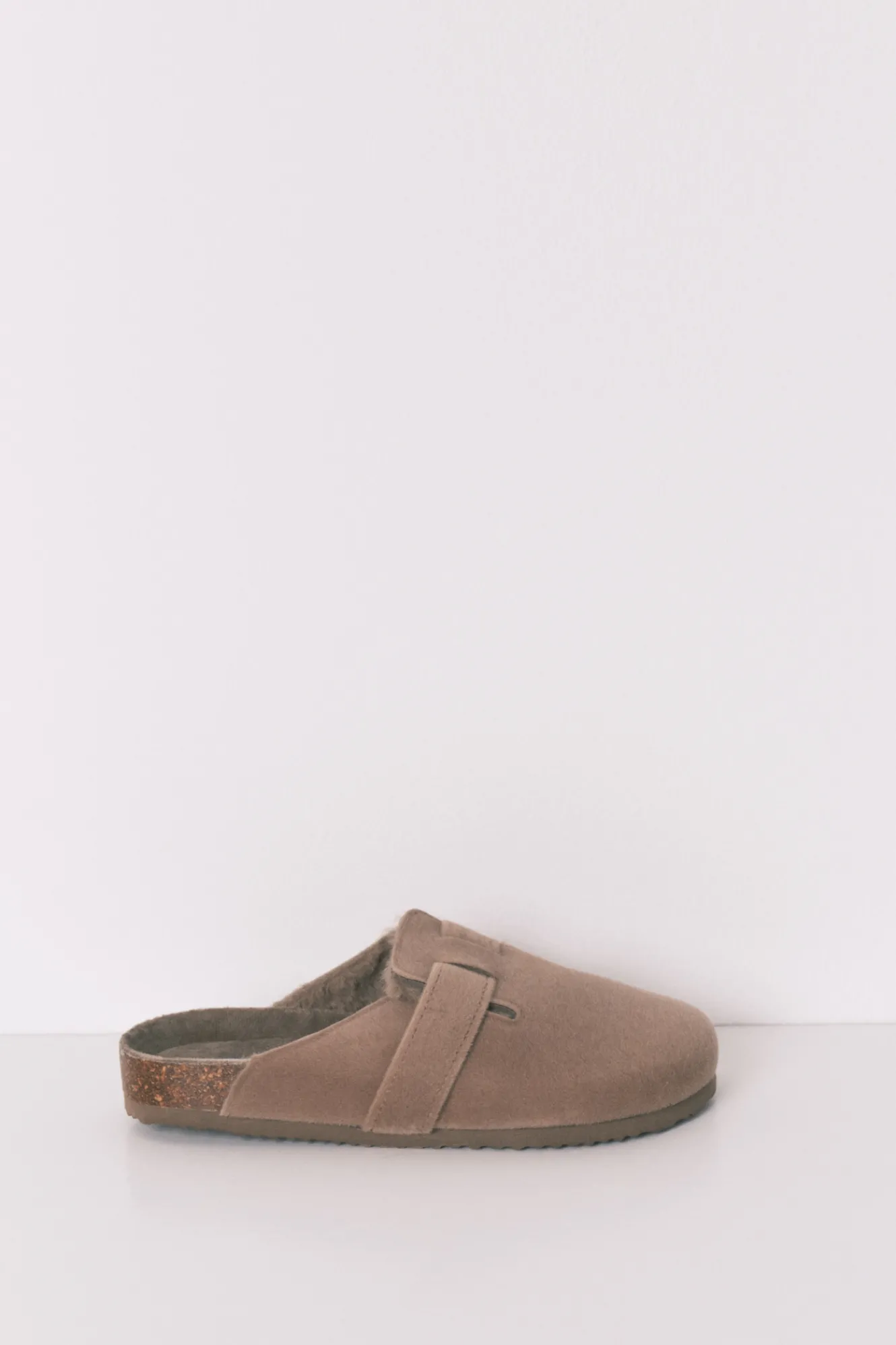 Women'secret Zapatillas casa tipo zueco marr&oacute;n^Mujer Zapatillas De Casa