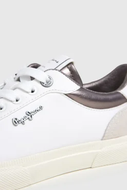 Pepe Jeans Zapatillas Cl&aacute;sicas Con Detalles En Ante^Mujer Zapatillas Deportivas