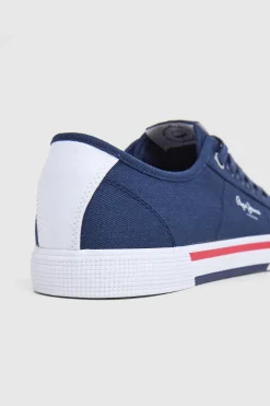 Pepe Jeans Zapatillas Cl&aacute;sicas De Sarga^Hombre Zapatillas Deportivas