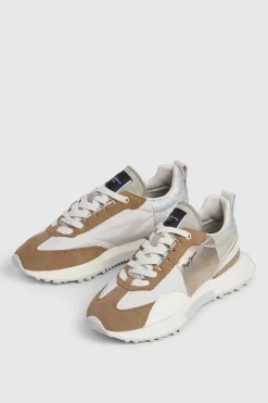 Pepe Jeans Zapatillas Con Detalles En Ante^Mujer Zapatillas Deportivas