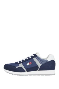 Tommy Jeans Zapatillas de hombre en color marino co bandera de .^Hombre Zapatillas Deportivas
