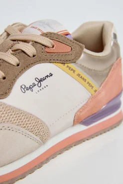 Pepe Jeans Zapatillas London Sand W^Mujer Zapatillas Deportivas