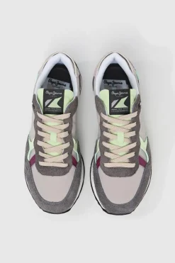 Pepe Jeans Zapatillas retro^Mujer Zapatillas Deportivas