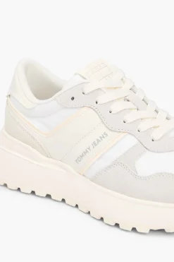 Tommy Jeans Zapatillas blanco con logo lateral^Mujer Zapatillas Deportivas