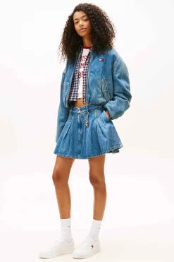 Tommy Jeans Zapatillas blancas con logo bandera^Mujer Zapatillas Deportivas