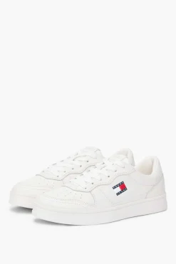 Tommy Jeans Zapatillas blancas con logo bandera^Mujer Zapatillas Deportivas