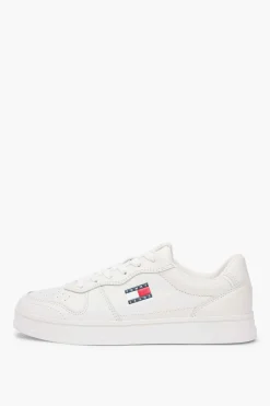 Tommy Jeans Zapatillas blancas con logo bandera^Mujer Zapatillas Deportivas